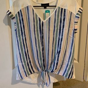 Fortune + Ivy top. Size small